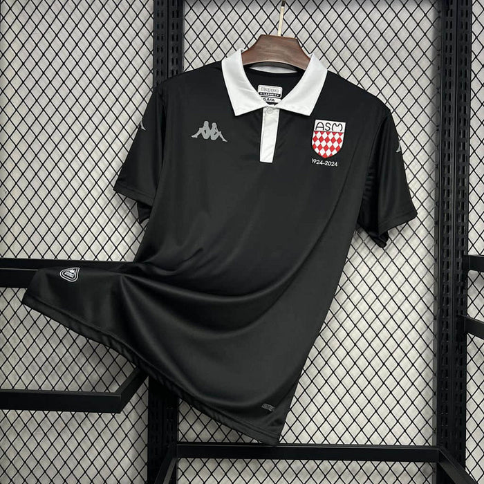 Maillot AS Monaco 2024/25 Noir commemorative Édition