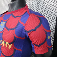 Maillot Avant match 2024 Nouveau Barcelona Server Player Édition