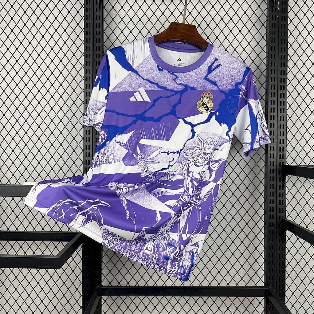 Maillot Avant match 25 26 Real Madrid Football T Shirt AAAA
