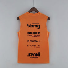 Maillot Avant match Entraînement 22/23 all sponsors Corinthians Vest Orange