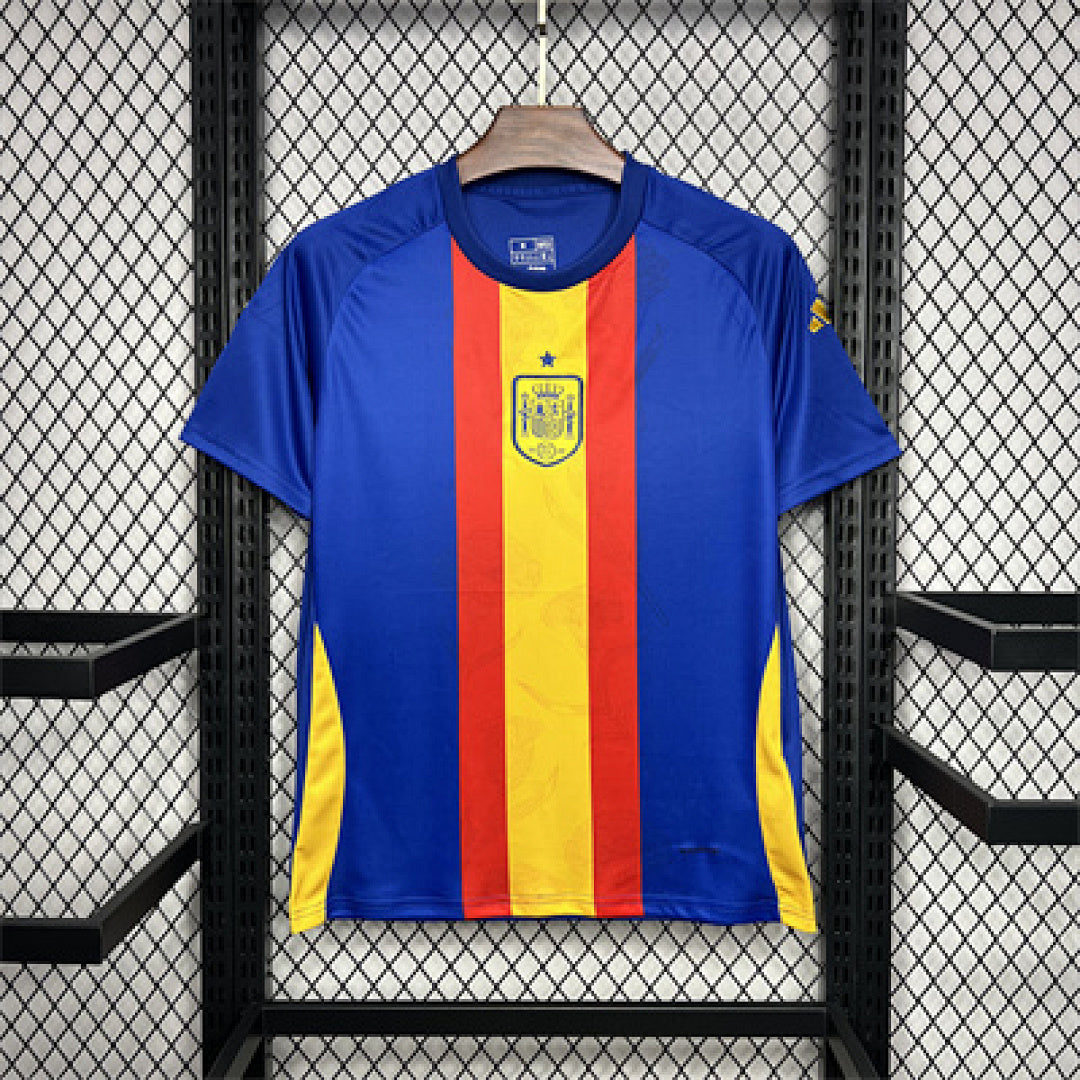 Maillot Avant match Entraînement Espagne 2024/25 Euro uniform