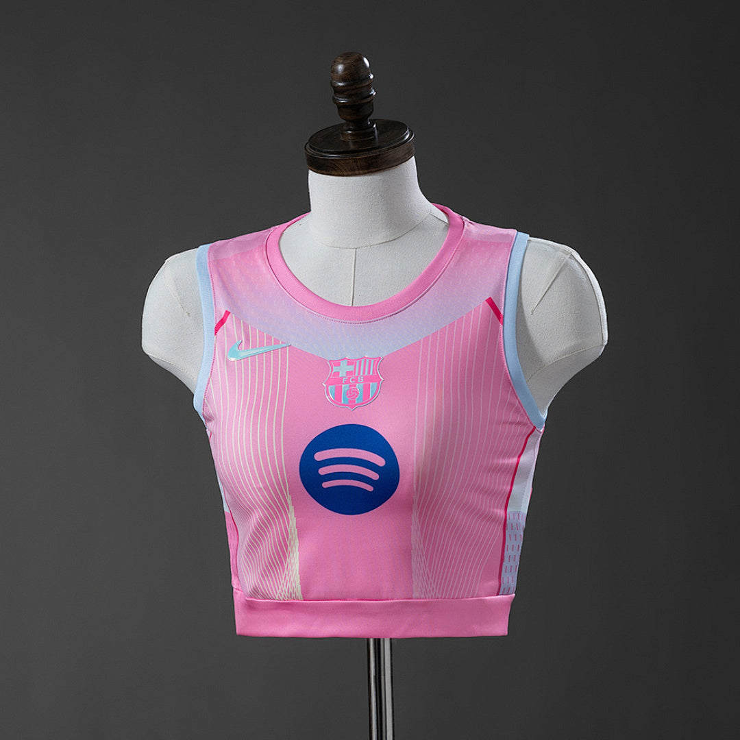 Maillot Barcelona 25/26 Concept Édition Rose Femme's Vest