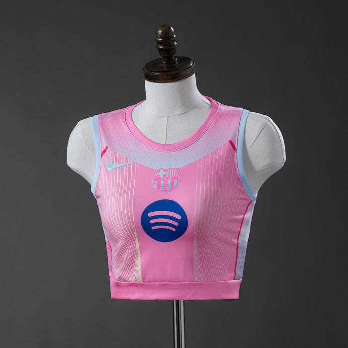 Maillot Barcelona 25/26 Concept Édition Rose Femme's Vest
