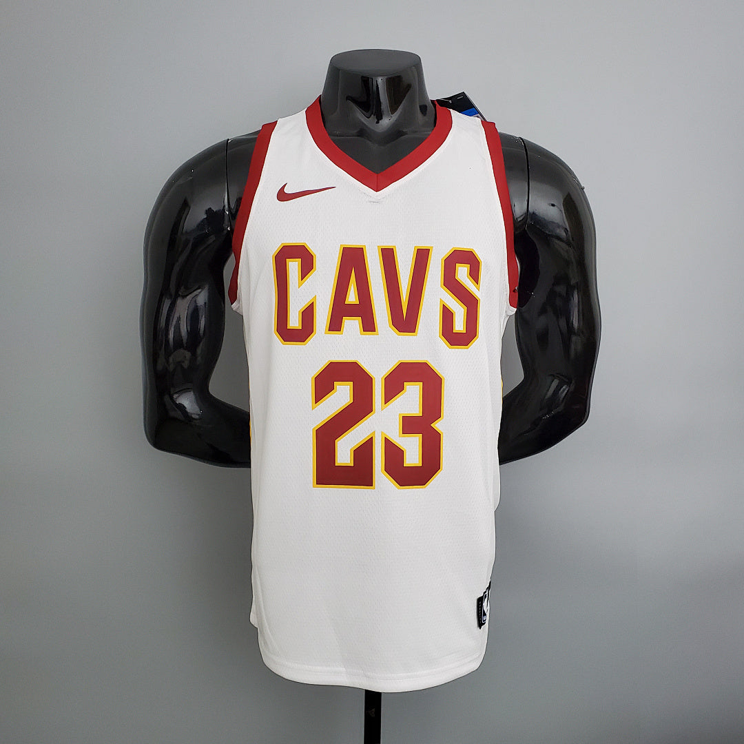 Maillot Cavaliers James #23 Blanc NBA
