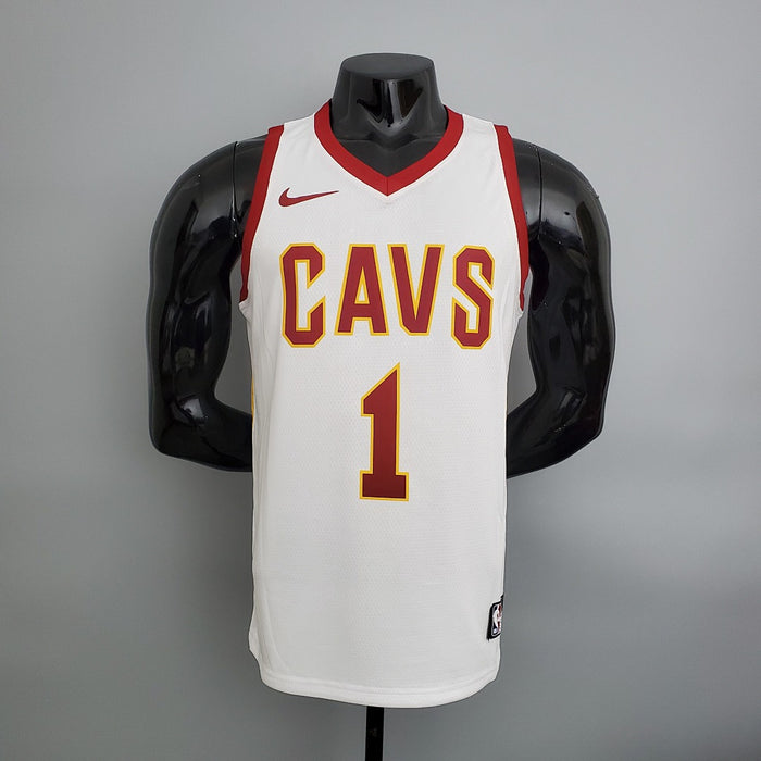 Maillot Cavaliers Rose #1 Blanc NBA
