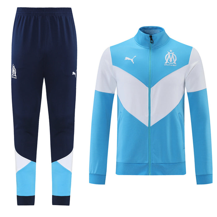 Maillot Cx60 21 Marseille sky Bleu Blanc classic