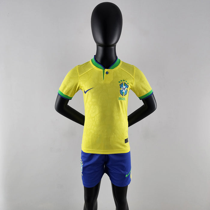 Maillot Domicile 2022 Enfant Brésil