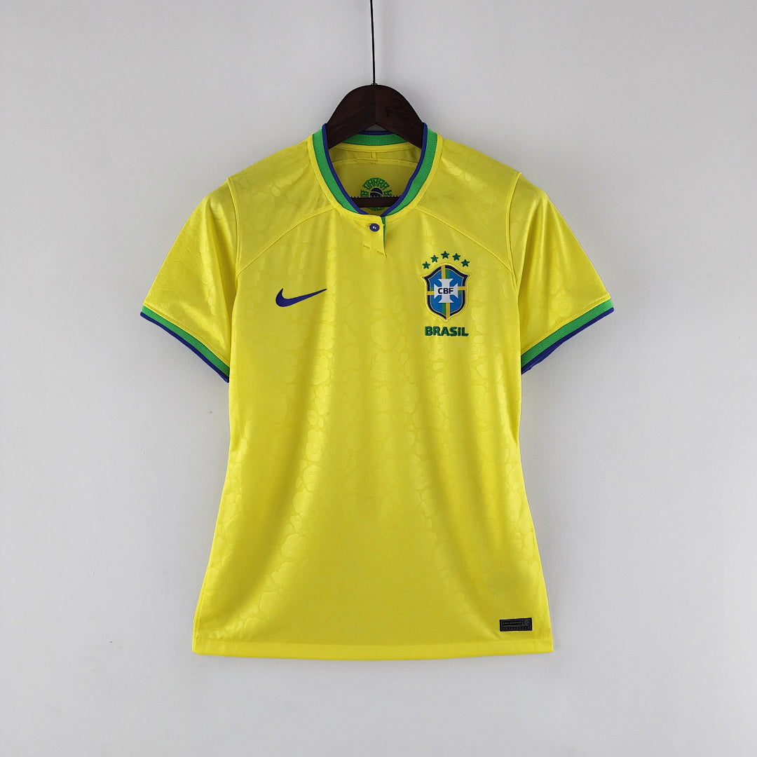 Maillot Domicile 2022 Femme Brésil World Cup