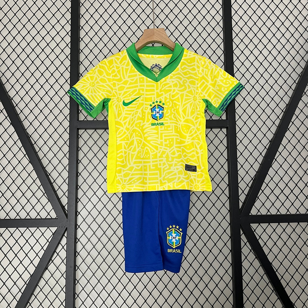 Maillot Domicile 2024 Enfant Brésil 2024