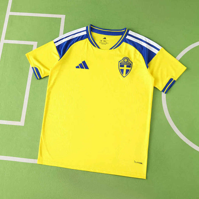 Maillot Domicile 2026 FIFA World Cup Suède Fan version