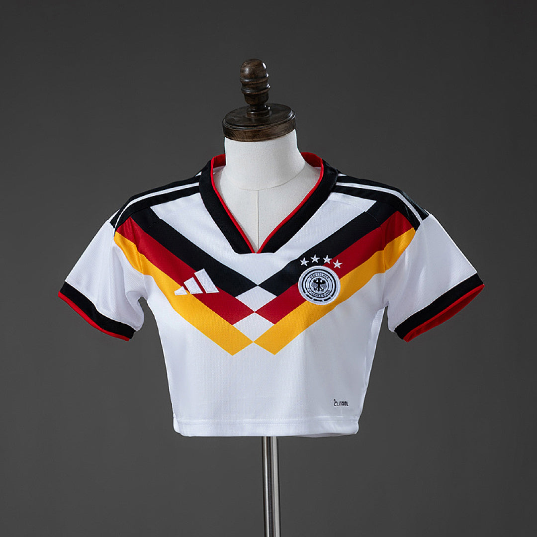 Maillot Domicile Allemagne 2026 Femme's Crop Top Style