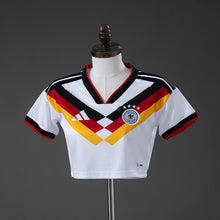 Maillot Domicile Allemagne 2026 Femme's Crop Top Style