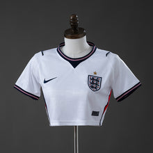 Maillot Domicile Angleterre 2026 Femme's Crop Top Style