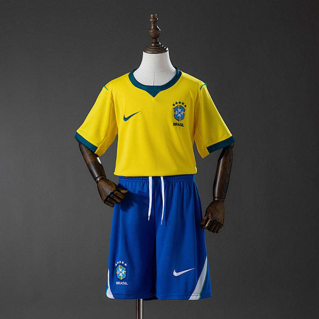 Maillot Domicile Brésil 2026 Enfant Kit