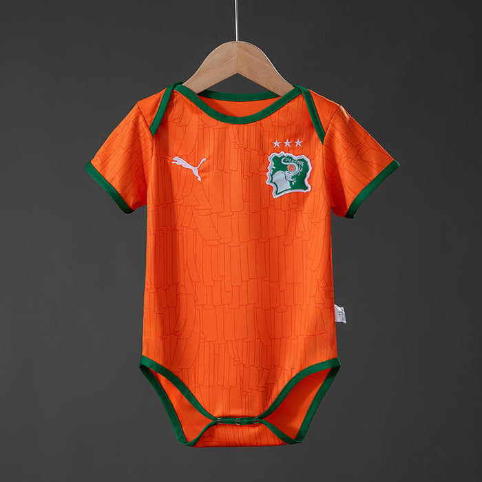Maillot Domicile Côte d’Ivoire 2026 Bébé Size 9/12