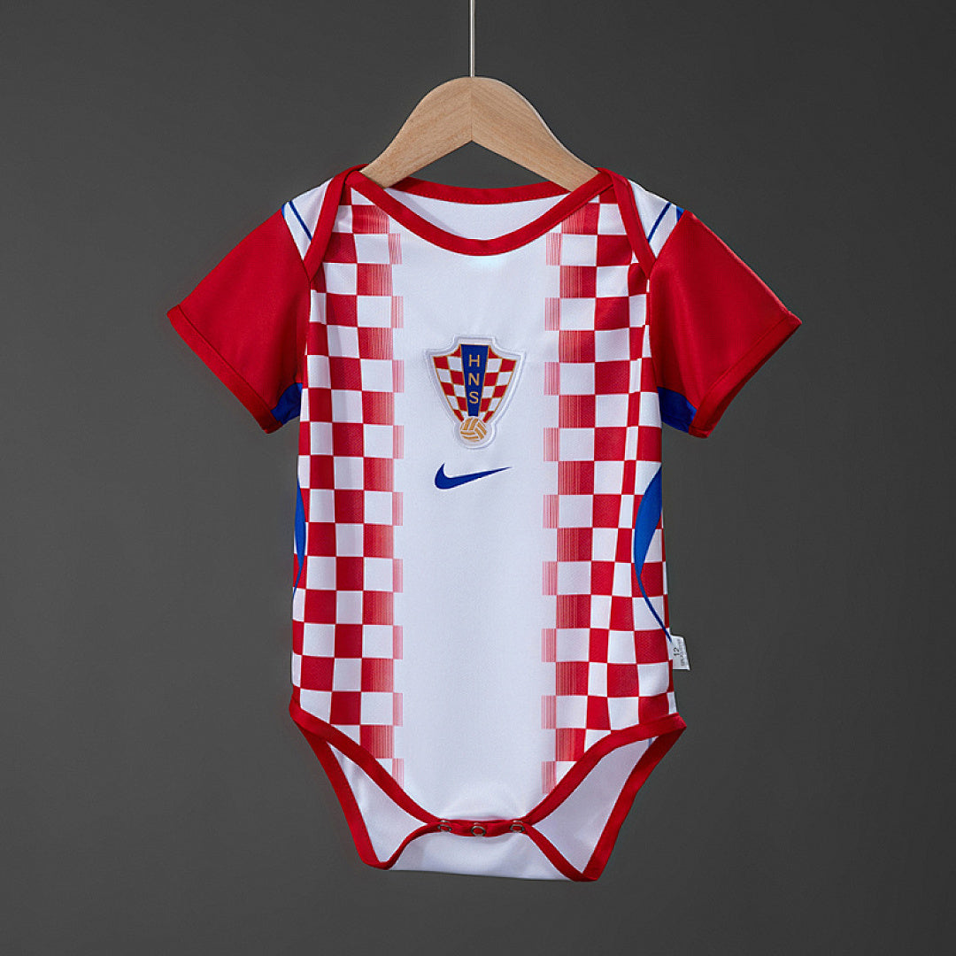 Maillot Domicile Croatie 26/27 Bébé Size 9/12