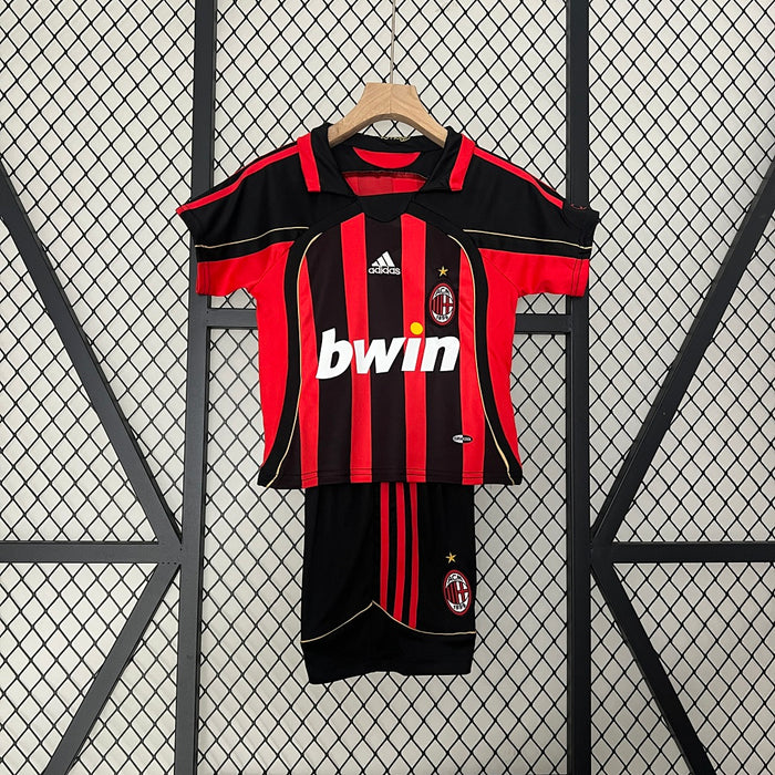 Maillot Domicile Enfant AC Milan 06/07