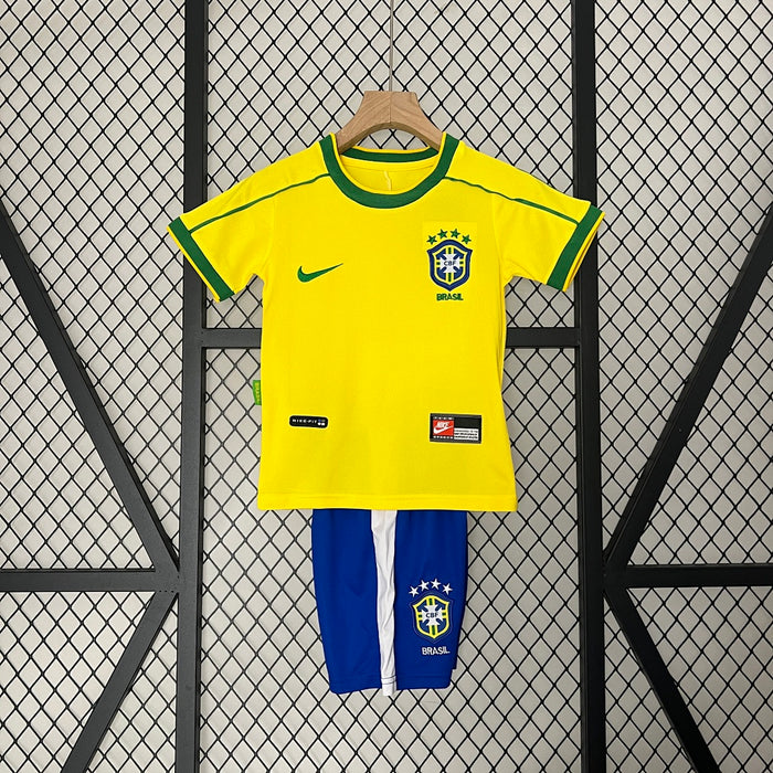 Maillot Domicile Enfant Brazil1998
