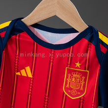 Maillot Domicile Espagne 26/27 Bébé Size 9/12