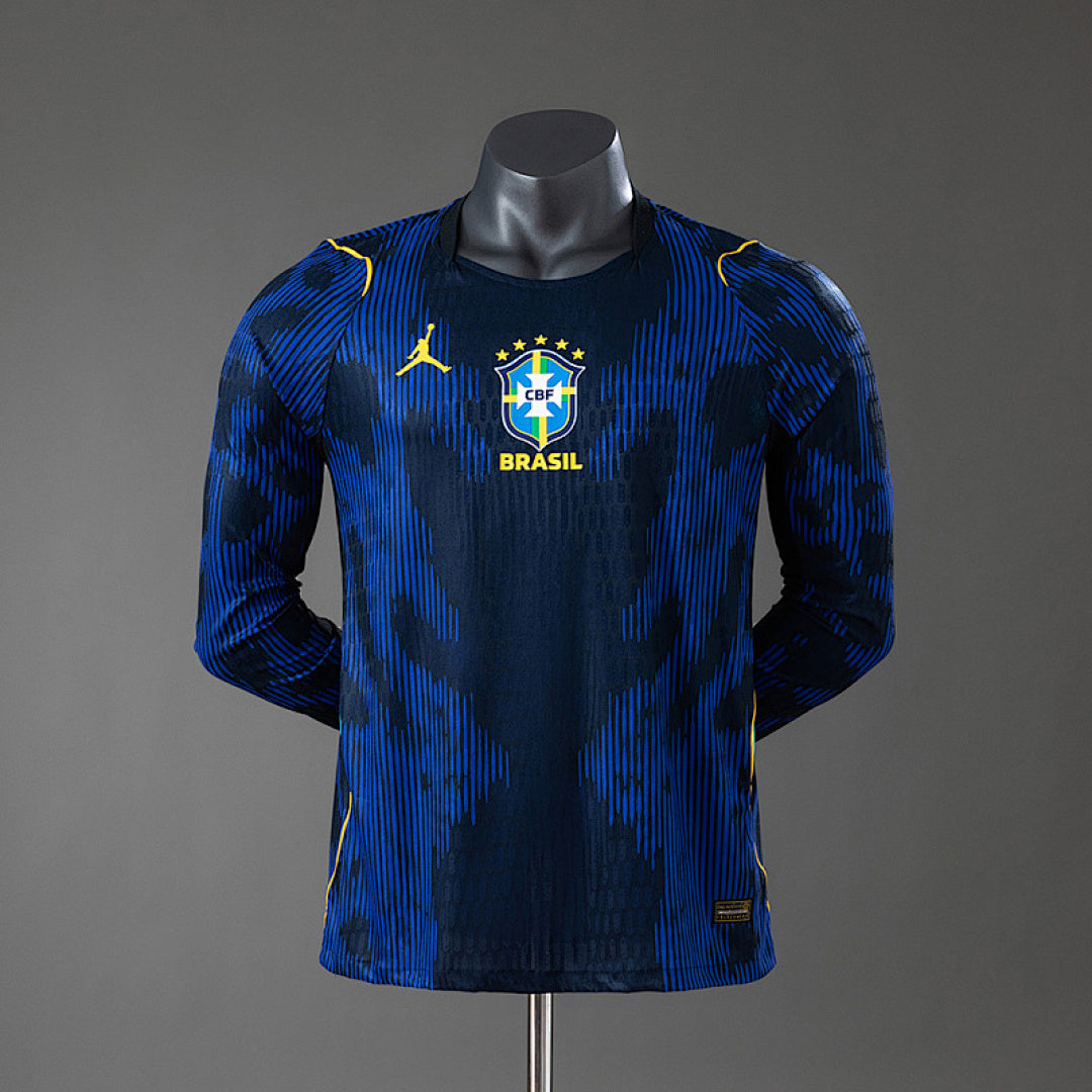 Maillot Domicile Extérieur Brésil 2026 Long Sleeve