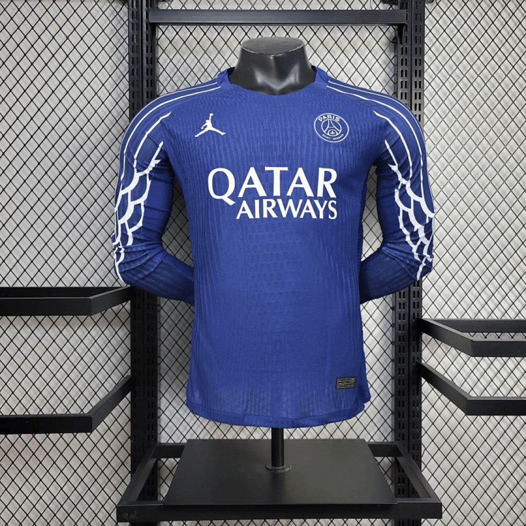Maillot Domicile Extérieur Manches Longues 24/25 Player PSG 4