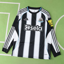 Maillot Domicile Manches Longues 2526 Saison Newcastle United F.C. d Fan version
