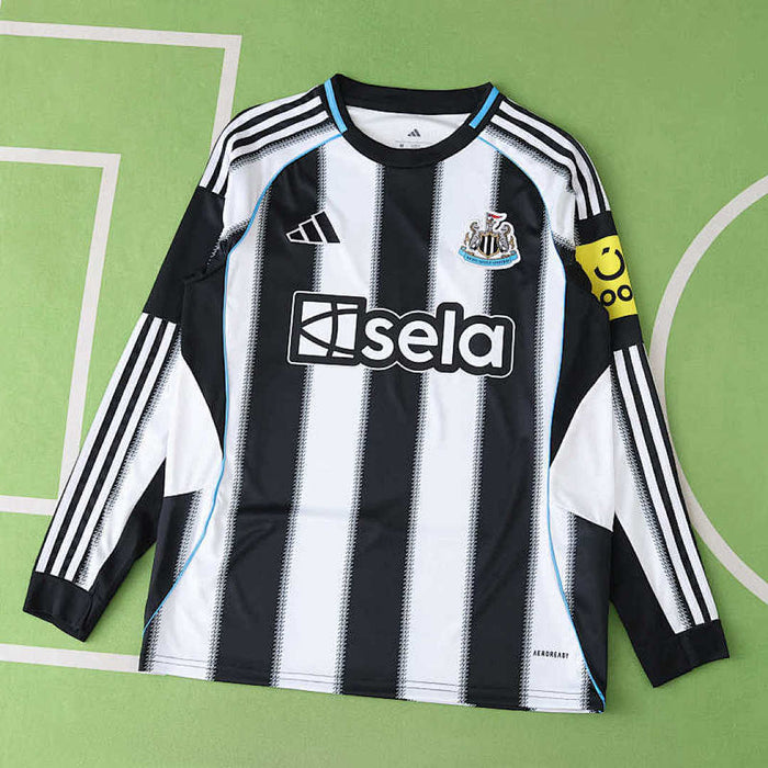 Maillot Domicile Manches Longues 2526 Saison Newcastle United F.C. d Fan version