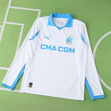 Maillot Domicile Manches Longues 2526 Saison Olympique de Marseille d Fan version