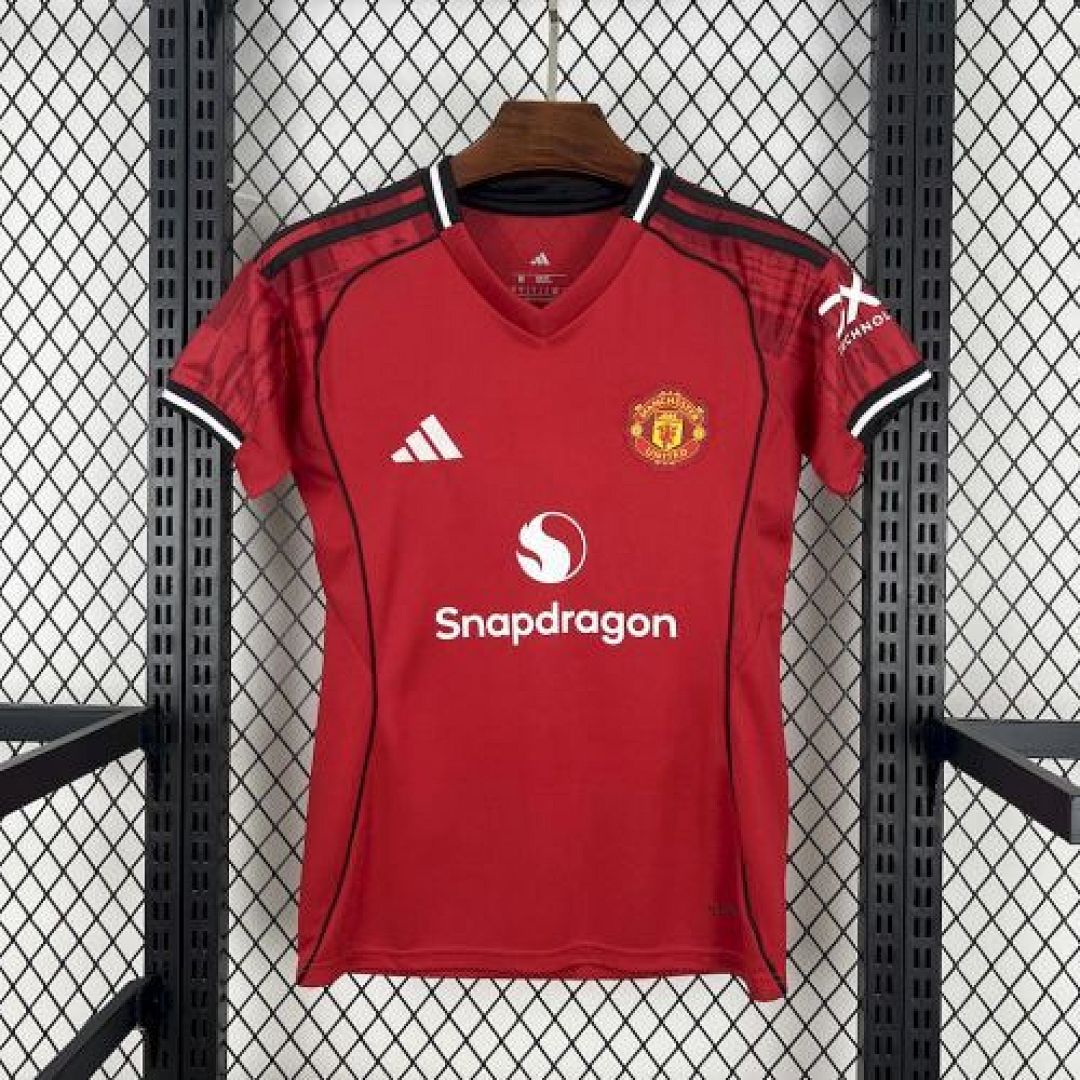 Maillot Domicile Manchester United 2025/26 Womens