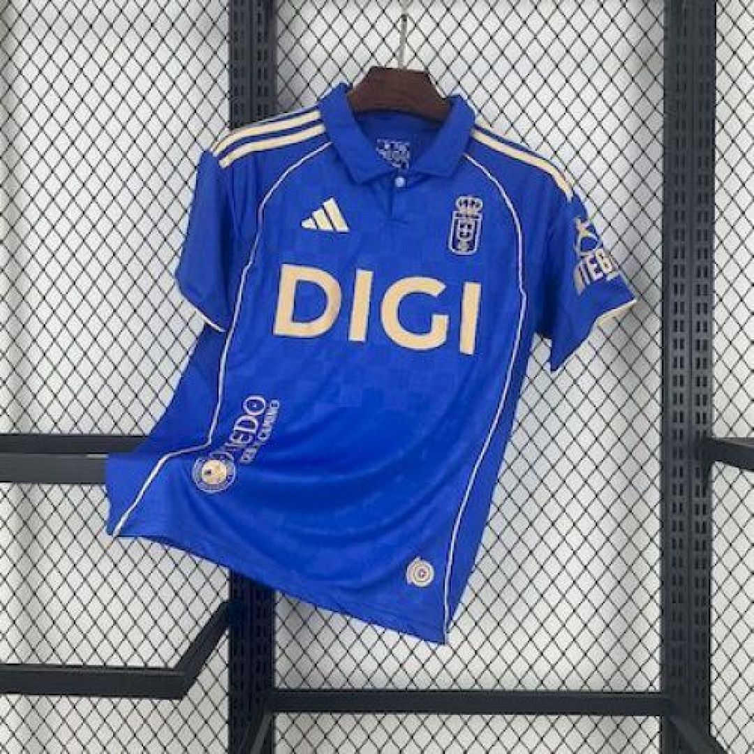 Maillot Domicile Real Oviedo 2025/26