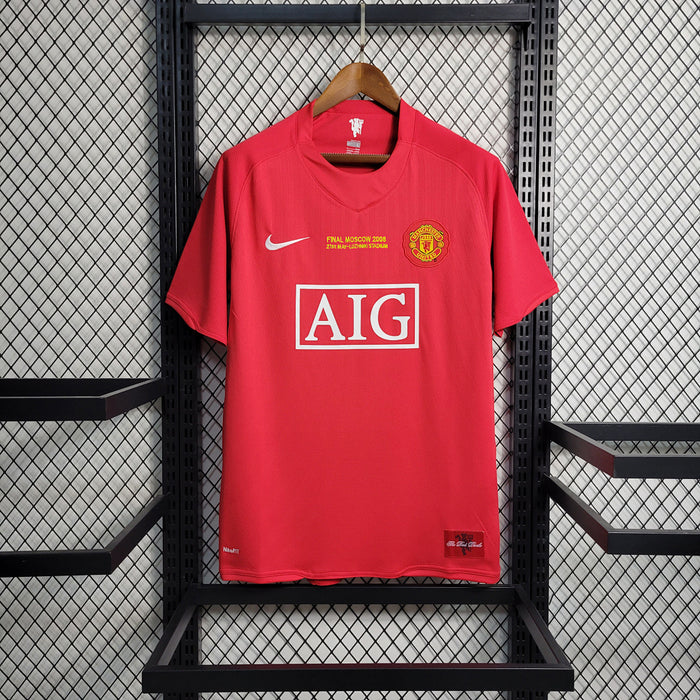 Maillot Domicile Rétro 07 08 M U Champions League version