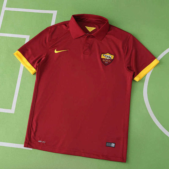 Maillot Domicile Rétro 14/15 Saison A.S. Roma Fan version