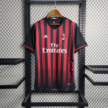 Maillot Domicile Rétro 16 17 AC Milan