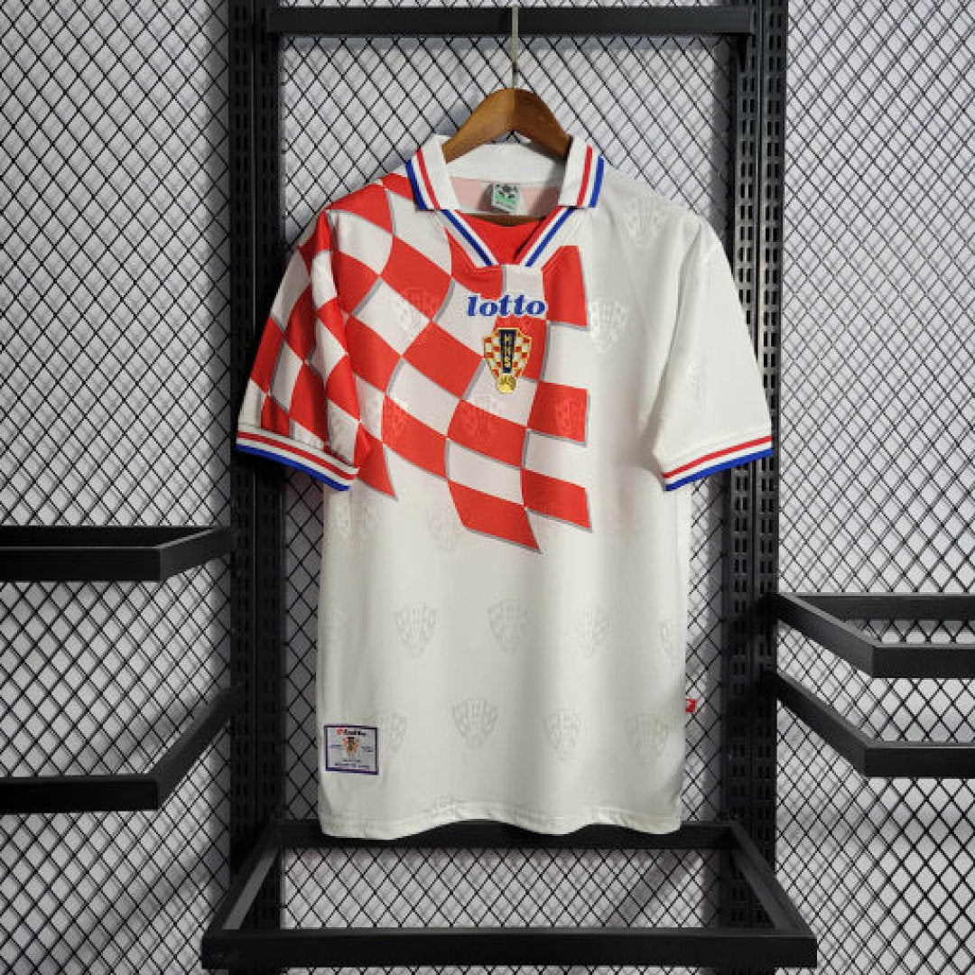 Maillot Domicile Rétro 1998 Croatie