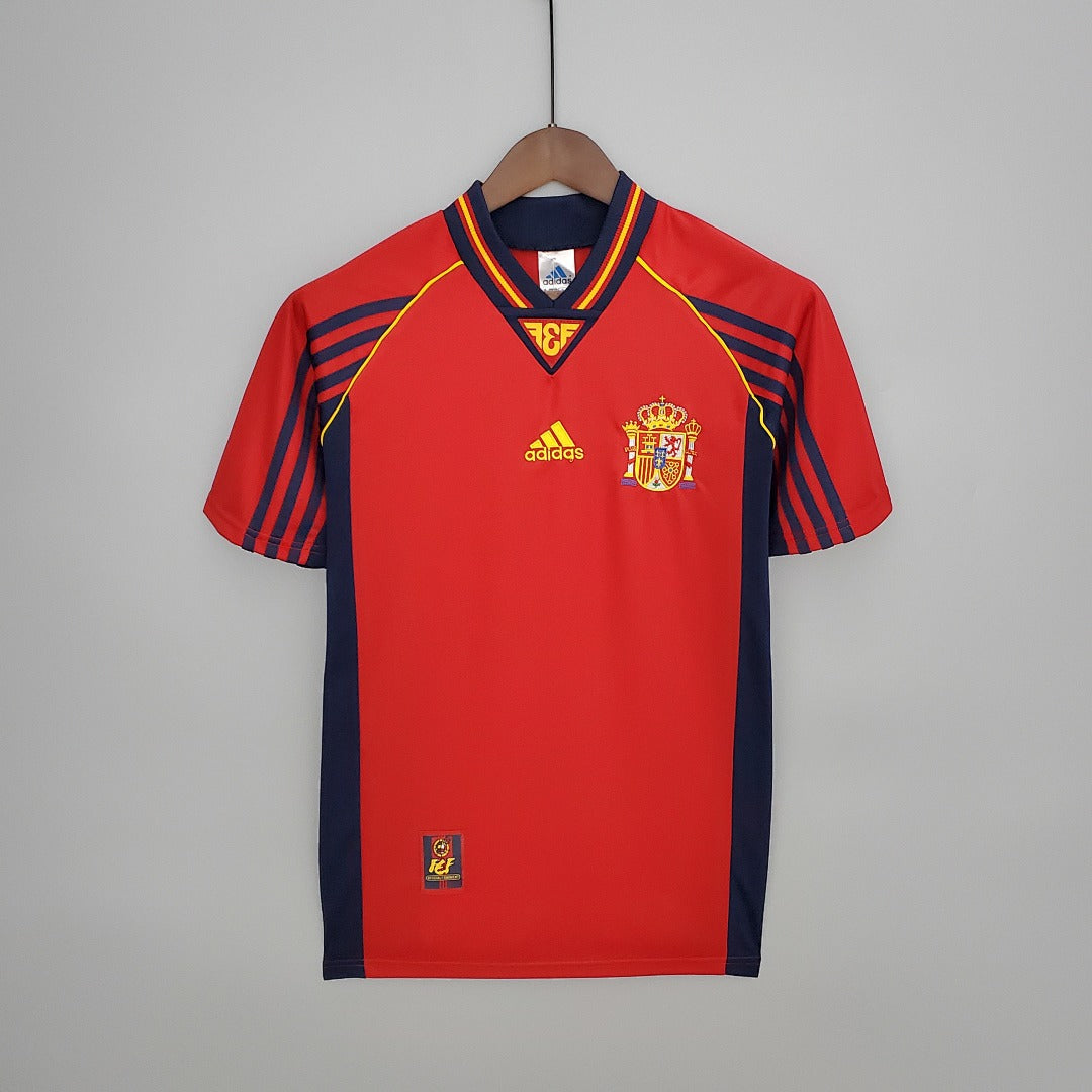 Maillot Domicile Rétro 1998 Espagne