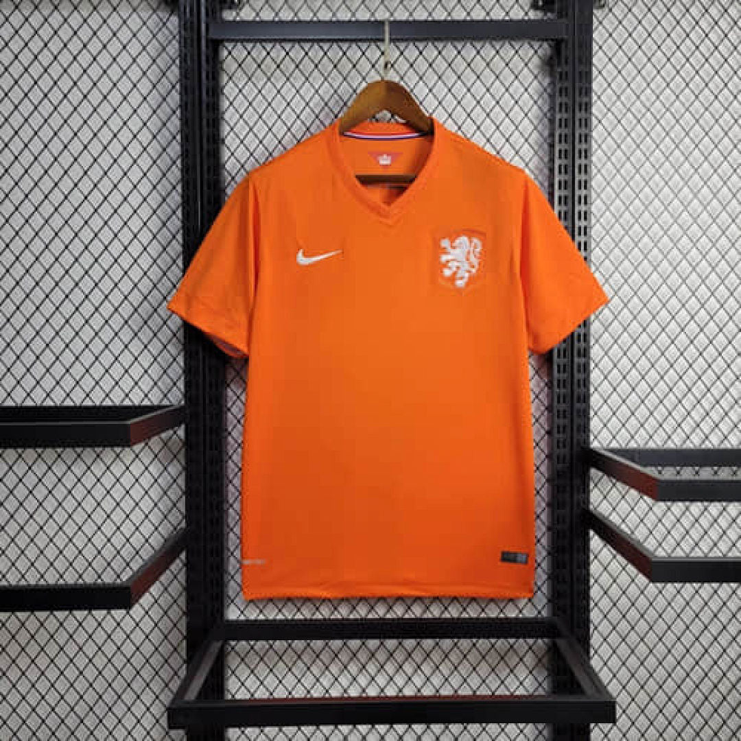 Maillot Domicile Rétro 2014 Pays Bas