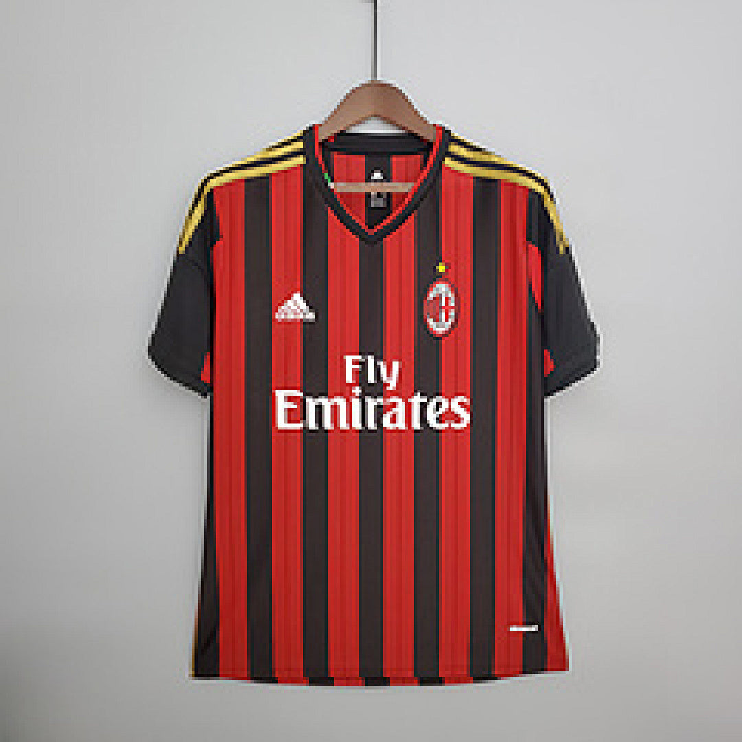 Maillot Domicile Rétro AC Milan 13/14