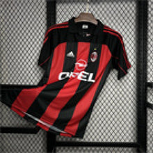 Maillot Domicile Rétro AC Milan 2000/02