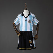 Maillot Domicile Rétro Argentine 1998 Enfant Kit