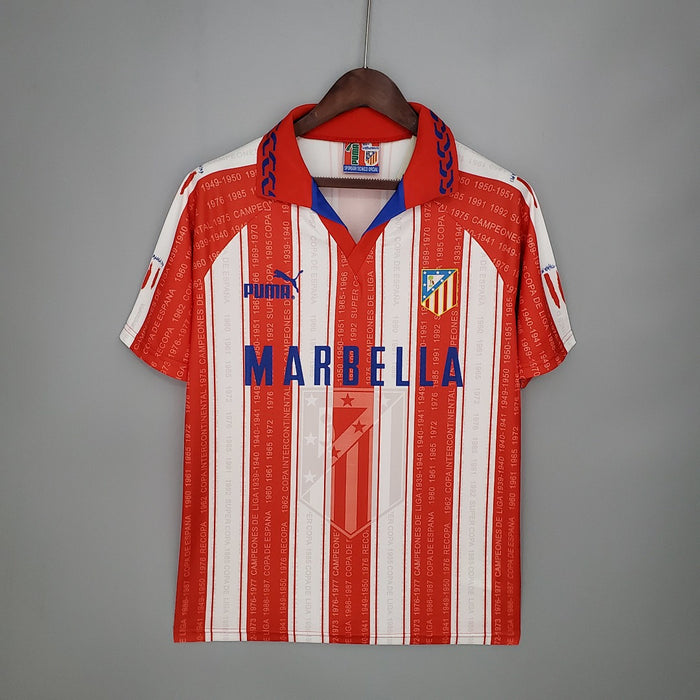 Maillot Domicile Rétro Atletico Madrid 95/96