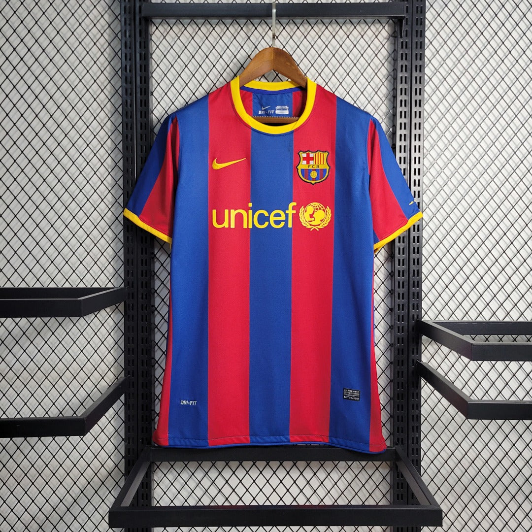 Maillot Domicile Rétro Barcelona 10/11