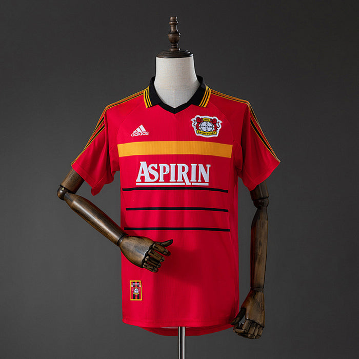 Maillot Domicile Rétro Bayer Leverkusen 98/00