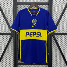 Maillot Domicile Rétro Boca Juniors 02/03