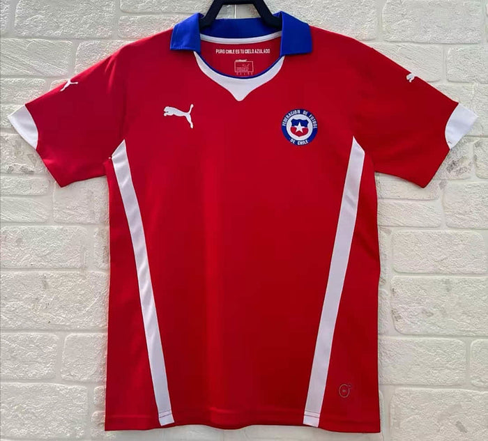 Maillot Domicile Rétro Chili 2014