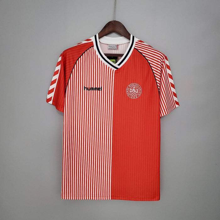Maillot Domicile Rétro Danemark 1986