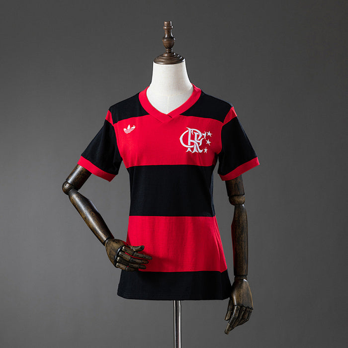 Maillot Domicile Rétro Flamengo 1981 Femme's