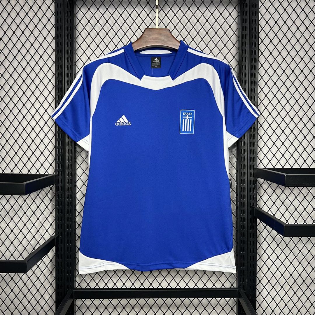 Maillot Domicile Rétro Grèce 2004