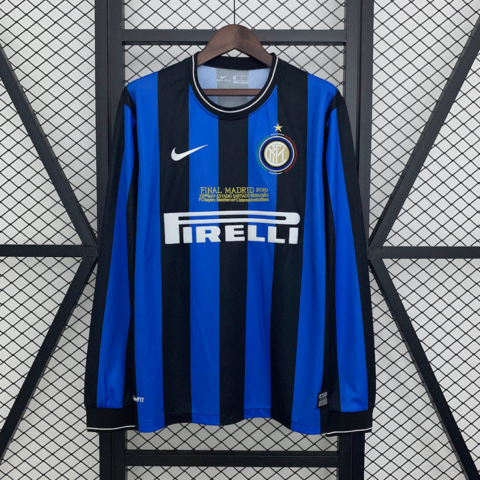 Maillot Domicile Rétro Inter Milan 09/10 Champions League Édition