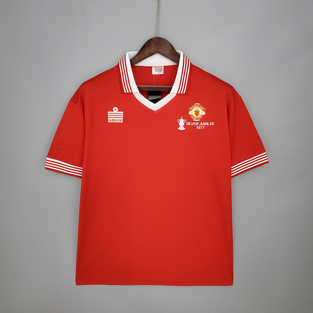 Maillot Domicile Rétro M U 1977