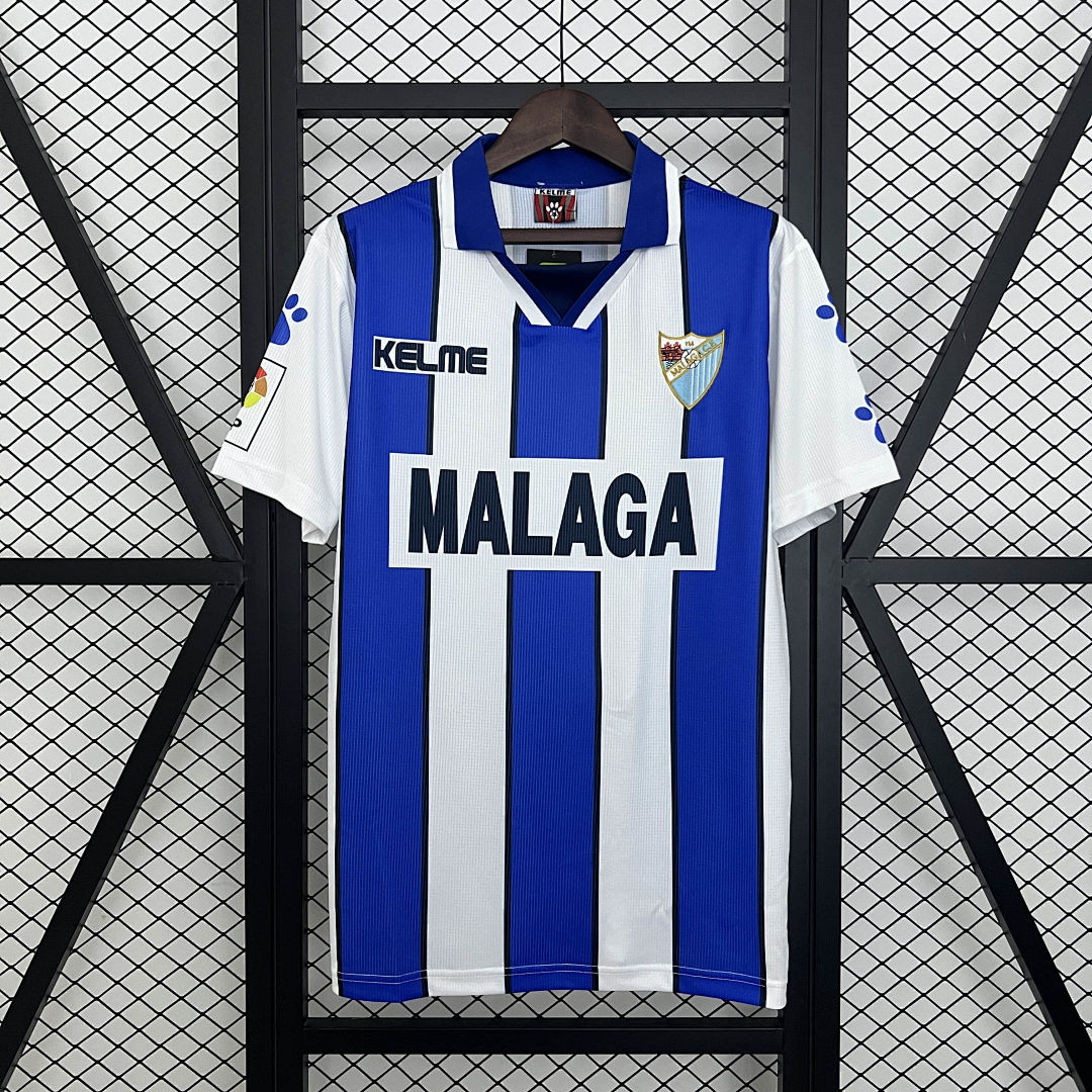 Maillot Domicile Rétro Málaga CF 1998 Stadium
